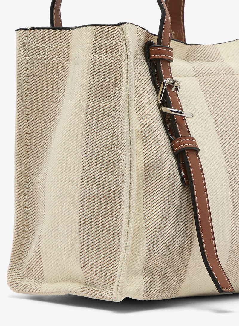 ايلا حقيبة يد علوية منظمة بحزام - Image 3